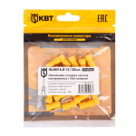 Наконечник кабельный штыревой круглый изолированный НШКИ 6.0–13 (20 шт) (КВТ)