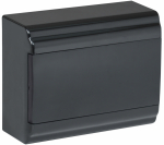 Бокс ЩРН-П-9мод настен пласт чер (дв.черная) IP41 PRIME IEK (1/20)
