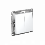 Выключатель 2кл с/у лотос механизм AtlasDesign Systeme Electric (1/20)