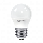 Лампа сд LED-ШАР-VC 4Вт 230В Е27 3000К 380Лм IN HOME СНЯТ