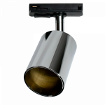 Светильник трековый под лампу GU10 хром (компактный адаптор) 230V IP20 PTR 26 Jazzway