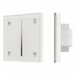 Панель SMART-P6-DIM-G-IN White (12-24V, 4x3A, Sens, 2.4G) (Arlight, IP20 Пластик, 5 лет)