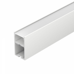 Профиль с экраном SL-LINE-3667-2500 WHITE+OPAL (Arlight, Алюминий)