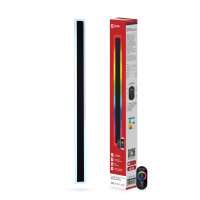 Светильник уличный светодиодный 20Вт RGB 3000-6500К 1060Лм с пультом ДУ 600x80 IP54 черный ДБУ MARS60-20RGB-SMART-ВL IN HOME (1/20)