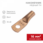 Наконечник ТМ 16-6-6 медный REXANT (100)