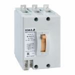 Силовой автомат. выкл. 3P Iu=100А уставка тока расцеп.:100А 6кА 1НЗ 2НО IP00 КЭАЗ