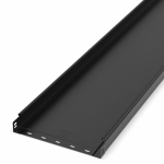 Лоток неперфорированный Стандарт 300х50х3000 (0,8 мм) RAL 9005 (12 м/уп) Промрукав Лоток неперфорированный Стандарт 300х50х3000 (0,8 мм) RAL 9005 (12 м/уп) Промрукав