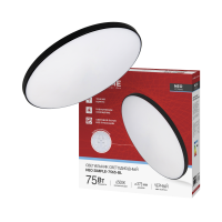 Светильник светодиод 75Вт 6500К 6000Лм черный 373х58мм NEO SIMPLE-7565-BL IN HOME (1/10)