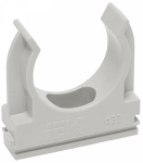 Клипса d32 серая CF32 ELASTA IEK (50/500)