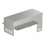 T-ответвитель для листового кабельного лотка 50ммx200ммx50мм сталь оцинковка горячим способом по методу сендзимира светло-серый DKC S5 Combitech