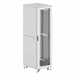 Шкаф напольный разобранный 19 IT-CQE-N 42U 600x600мм, крыша с вырубкой, дверь перф. и перф., двойные боковые панели, серый RAL7035 Шкаф напольный разобранный 19 IT-CQE-N 42U 600x600мм, крыша с вырубкой, дверь перф. и перф., двойные боковые панели, серый RAL7035