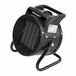 Пушка тепловая электрическая, круглая, PTC, 2кВт черный REXANT