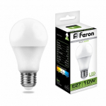 Лампа светодиодная, (10W) 230V E27 4000K A60, LB-92