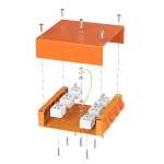 Коробка металлическая огнестойкая 70-0370-FR10.0-12 Е15-Е120 130х130х35 Промрукав Коробка металлическая огнестойкая 70-0370-FR10.0-12 Е15-Е120 130х130х35 Промрукав