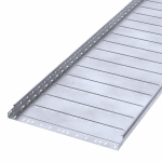 Лоток перфорированный Профи INOX (AISI 316) 600х50х3000 (1,0 мм) (6 м/уп) Промрукав