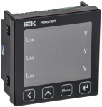 Вольтметр цифр. щит. 3-ф. RS-485 96х96 LED MASTER IEK
