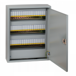 Щит распр. ЩРН-54мод 480х400х120 настен с пласт. зам. металл сер IP31 EKF PROxima (1)