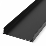 Лоток неперфорированный Стандарт 400х80х3000 (1,0 мм) RAL 9005 (6 м/уп) Промрукав Лоток неперфорированный Стандарт 400х80х3000 (1,0 мм) RAL 9005 (6 м/уп) Промрукав