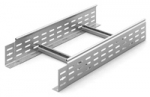 Лоток кабельный лестничный 3000x100x300мм сталь Ostec НЛО: Лестничный лоток замковый