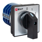 Переключатель кулачковый ПК-1-102 32А 2P «0-1-2-3» IP65 EKF