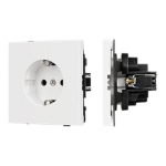Механизм электрической розетки SCT-TENDO-MEU1-PL-WH (230V, 16A) (Arlight, Белый)