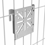 Монтажная пластина на 3Д-забор для крепления ЭМК Промрукав