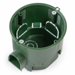 Коробка установочная 80-0550См углубленная безгалогенная (HF) 68х60 с саморезами (8шт/уп) Промрукав