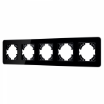 Рамка стеклянная FRM-OMALI-GS-5-BK (Arlight, -) Рамка стеклянная FRM-OMALI-GS-5-BK (Arlight, -)