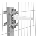 Комплект крепления к опорам ограждений 35х30 Промрукав