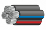СИП-4 4х120  ГОСТ Евкабель (1)-0,66/1 кВ