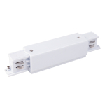 TRC-1-3-I-WH / Коннектор прямой для трехфазного шинопровода (белый)