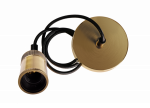 Патрон Е27 с проводом ретро антик бронза 1м 230V/1M PLC 03 ANTIQUE BRONZE Jazzway (1/50)