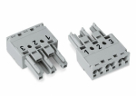 Разъем 3-пол. Код. B 4,00 mm серые WINSTA® MIDI special 770-243
