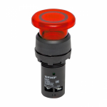 Кнопка Грибок SW2C-MD красная с подсветкой NC EKF PROxima