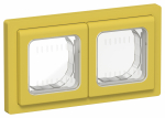 FLITE Рамка 2-мест. IP55 Рпро-2-55-ФлЖК ж/к IEK