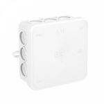 Коробка распределительная 85x85x40, IP55, 12 вводов D=16, белая Коробка распределительная 85x85x40, IP55, 12 вводов D=16, белая