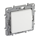 Переключатель 1кл промеж с/у белый винт.зажим механизм Etika Legrand  (1/10/50)