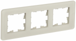 Рамка 3гн стекло песчаный РУ-3-2-Бр RE BRITE IEK (5/50)