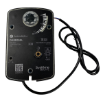 Привод воздушной заслонки с пруж. возвратом, 5Нм 2поз ~220В