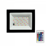 Прожектор светодиодный СДО PFL- 30W RGB-RC BL (New) IP65 Jazzway Прожектор светодиодный СДО PFL- 30W RGB-RC BL (New) IP65 Jazzway