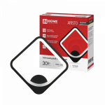 Светильник светодиодный ELEGANT ARISTO-BL 30Вт 230В 3000-6500K 2400Лм STEP COLOR черный IN HOME Светильник светодиодный ELEGANT ARISTO-BL 30Вт 230В 3000-6500K 2400Лм STEP COLOR черный IN HOME