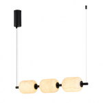 Светильник SP-CARAMELA-HANG-L720-12W Warm2700 (BK, 360 deg, 230V) (Arlight, IP20 Натуральный шелк, 3 года)