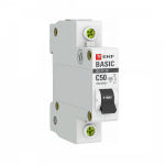 Авт.выкл. 1Р 50А 4,5кА С ВА47-29 EKF (1/12/120)
