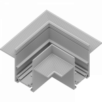MGN TRACK/R accessory horizontal corner WH MGN TRACK/R accessory horizontal corner WH