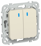 FLITE Выключ. 2-кл. кноп. с инд. 10А ВС12-2-1-ФлСл сл IEK FLITE Выключ. 2-кл. кноп. с инд. 10А ВС12-2-1-ФлСл сл IEK