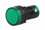 Лампа сигнальная ЭРА XB7EV03BP моноблочная XB7 D22мм зеленая LED 12/24/36В AC/DC
