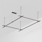 Основание ART-APRIORI-RECTANGLE-ROD-800-3000x2000 (BK) (Arlight, IP20 Металл, 3 года)