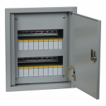 Щит распр. ЩРВ-18мод 390х340х120 встр. с зам. металл сер IP31 EKF PROxima (1)