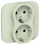 FLITE Роз. 2-я с з/к без з/ш 16А РС12-0-А-ФлП пан. IEK