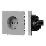 Механизм электрической розетки SCT-NOBE-MEU1-SFPL-IS (230V, 16A) (Arlight, Никель)